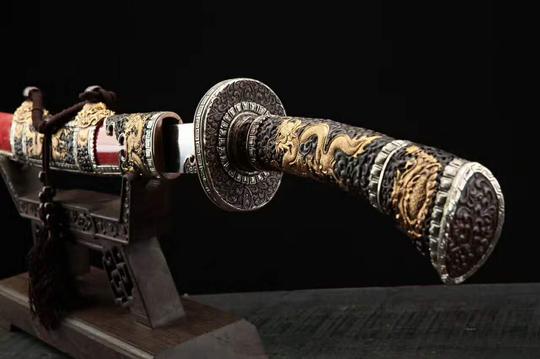 世纪顶级名刃清代乾隆皇帝御用清刀复刻2