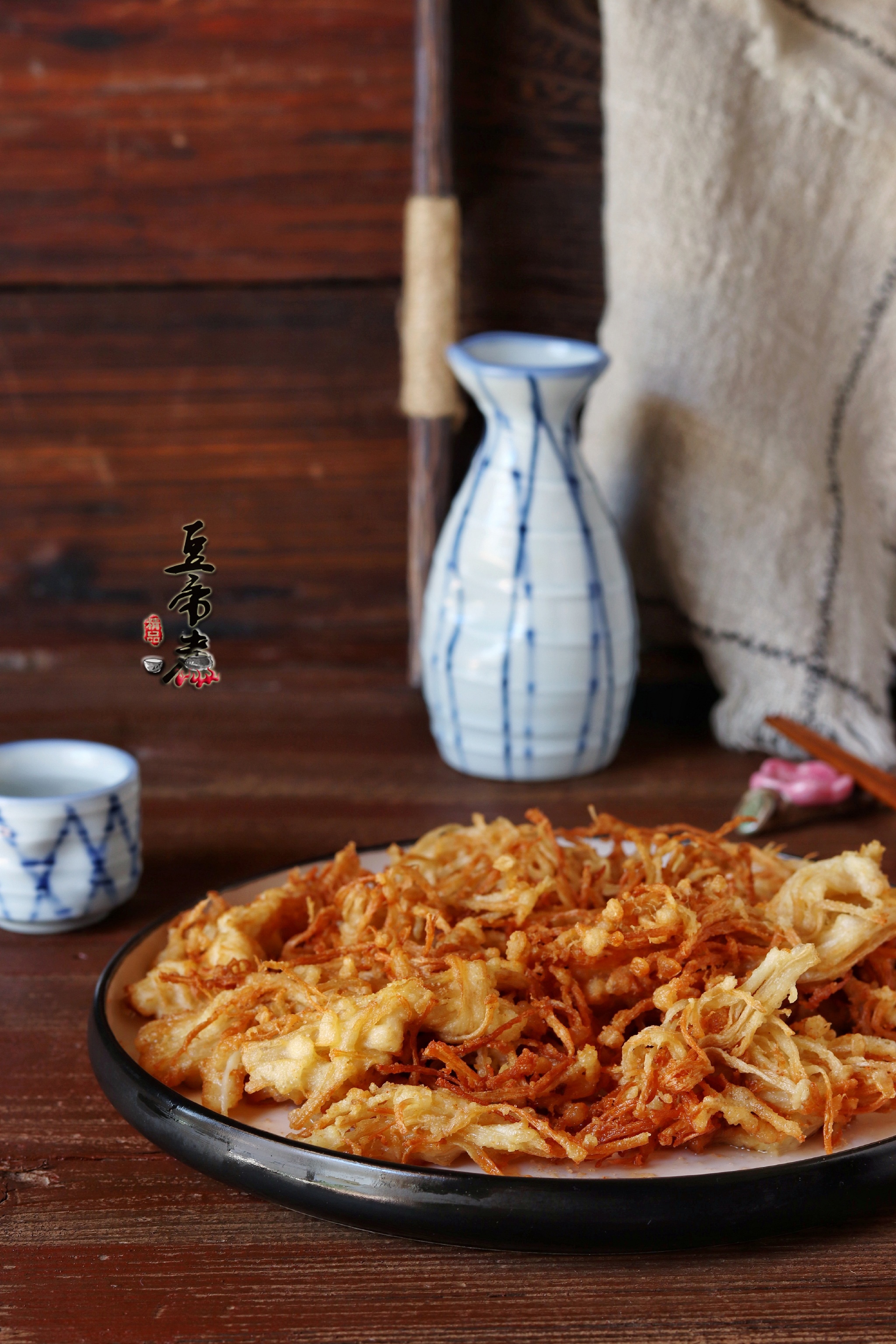 香酥,好吃,够味"椒盐金针菇"