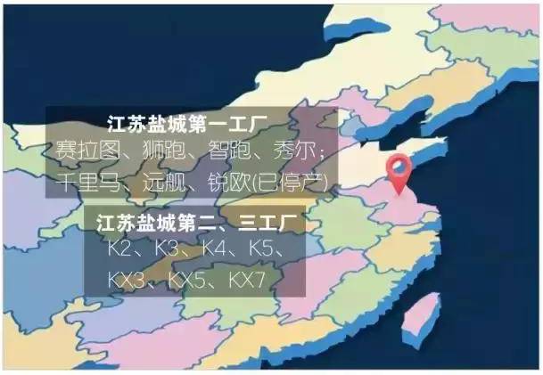 你能买到的合资车，都是在国内哪些地方生产的？