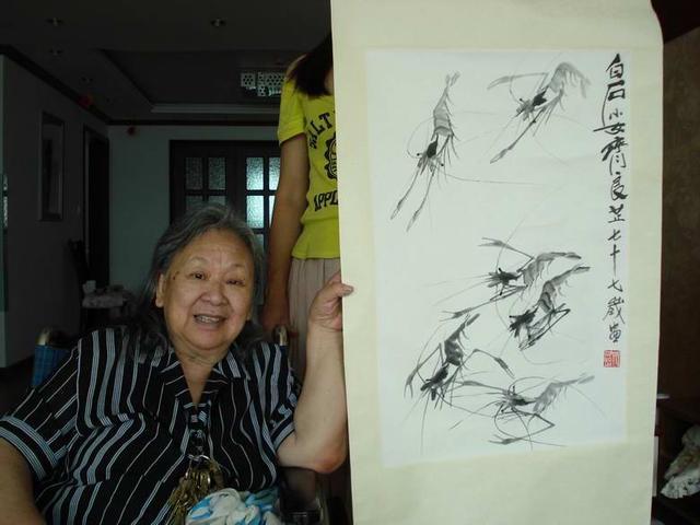 齐白石小女儿,"齐派"代表画家齐良芷国画作品欣赏