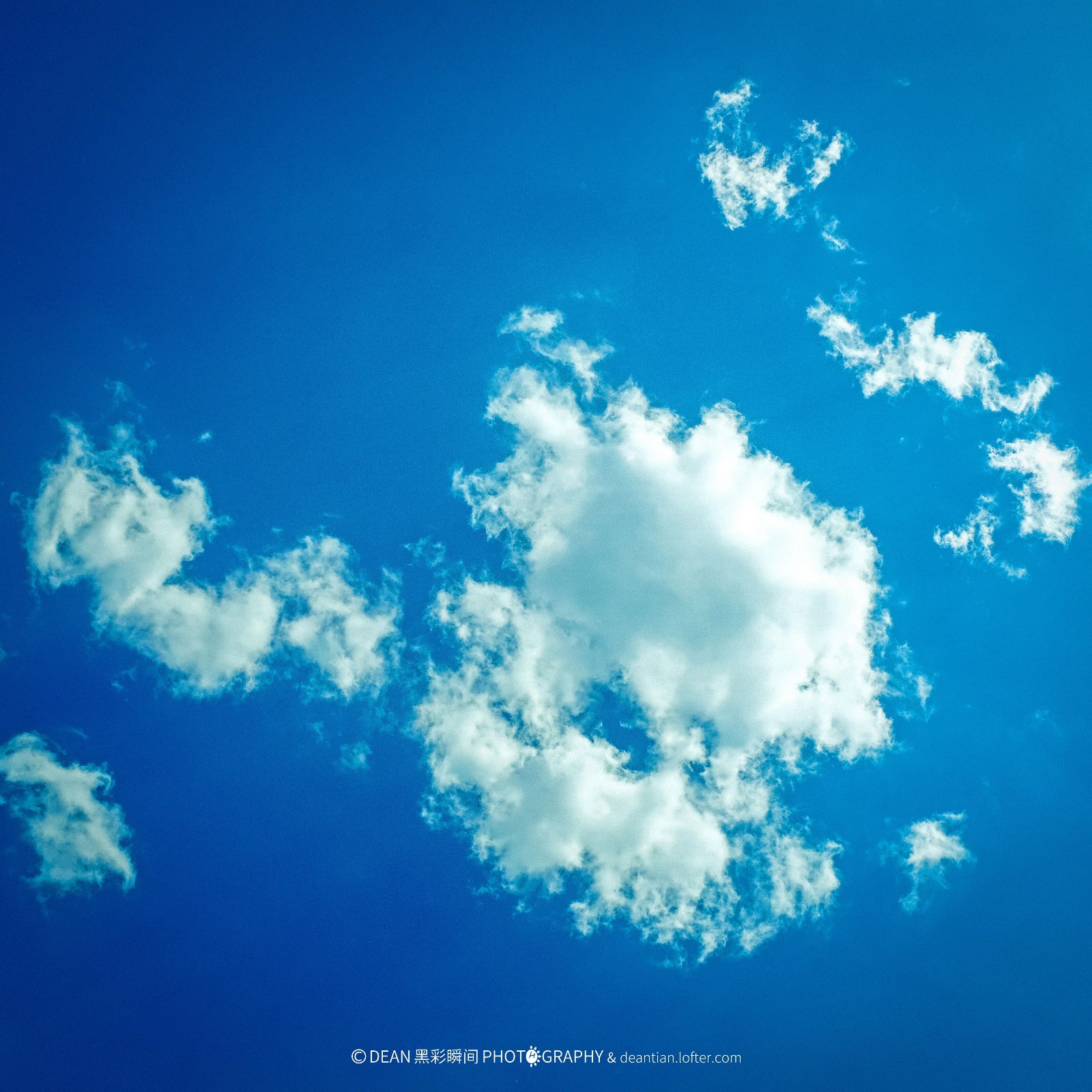 个人摄影集云朵的万变