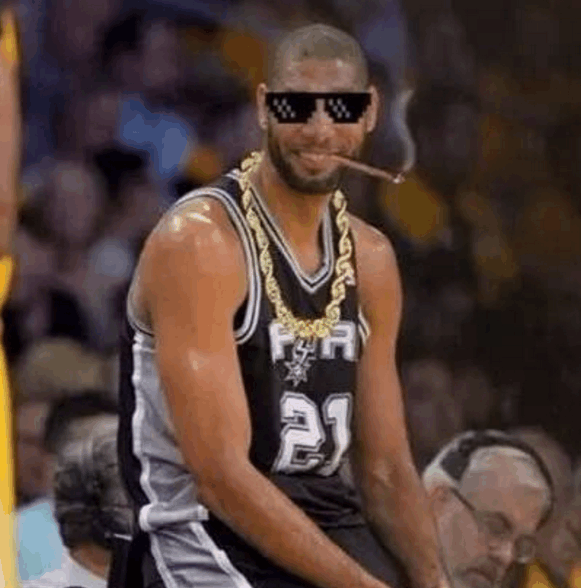 nba球星的抽雪茄时刻 科比稚嫩 邓肯搞笑无敌!