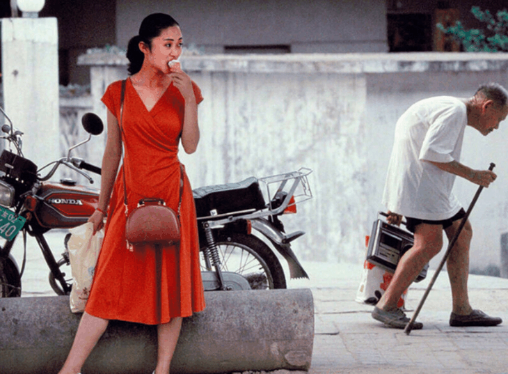 老照片直击, 90年代的中国, 开法拉利的中国人