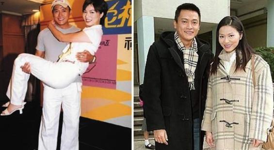 tvb花旦滕丽名,与老公恩爱现身商场,侧看腹部微隆孕味浓