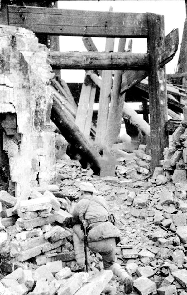 常德会战中冒着日军炮火冲锋的中国军人用血肉换来国家生机