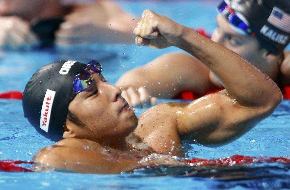 日本泳坛名将濑户大也1994年出生于日本,年仅23岁的他已经获得两次