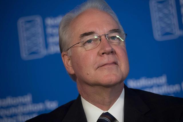 身陷"私人飞机门" 美国卫生部长普莱斯已辞职