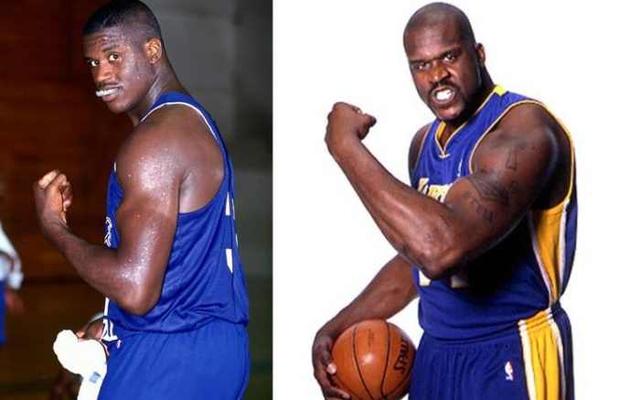 奥尼尔真的不爱训练吗?一张"体型对比图"告诉你真实答案