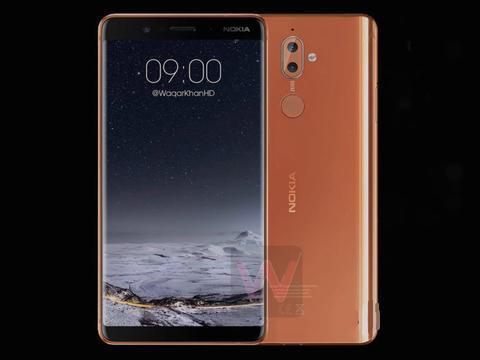 概念诺基亚7:89%屏占比+骁龙845,机身曲面像