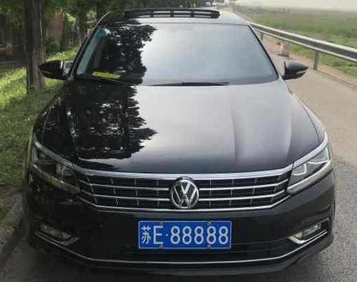 想换奔驰太高调老爸说开个帕萨特就行了不过这车牌却暴露了