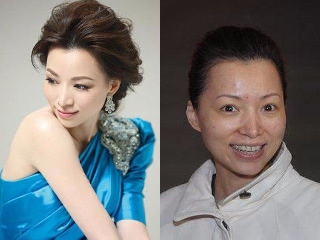 娱乐圈不化妆就没法看的5大明星,原来谁都可以是美女!