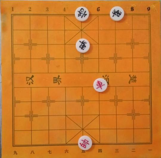 象棋实用残局,单车胜双象