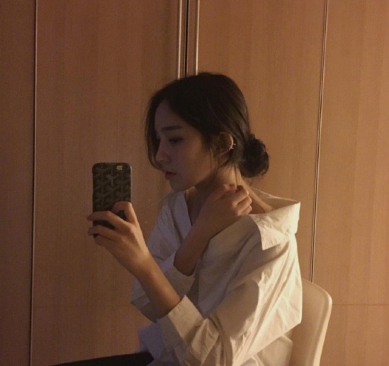 低丸子头图片 尽显慵懒气质