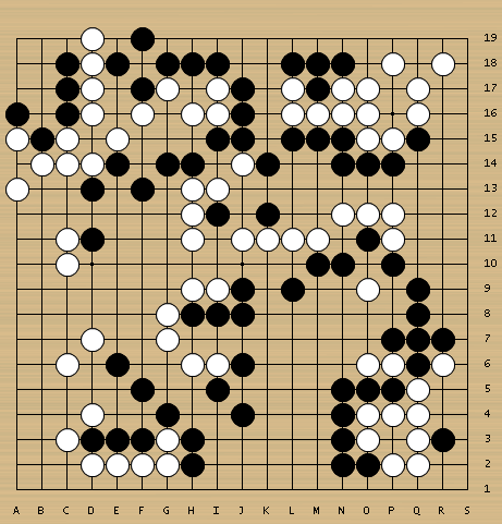 黑15扑找劫时，白16消劫了，六浦雄太判断清晰。