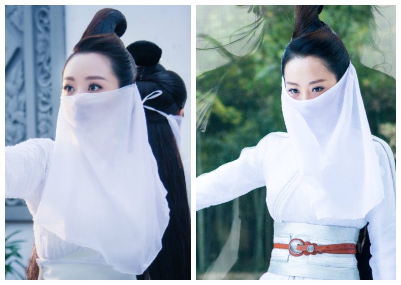 古装剧8位面纱美女, 林心如只能排第三, 第一名美的让人窒息