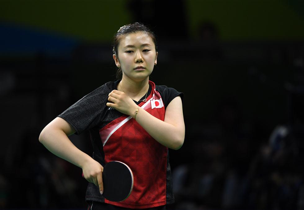 如今福原爱造人成功,在不久的会重返乒乓球赛