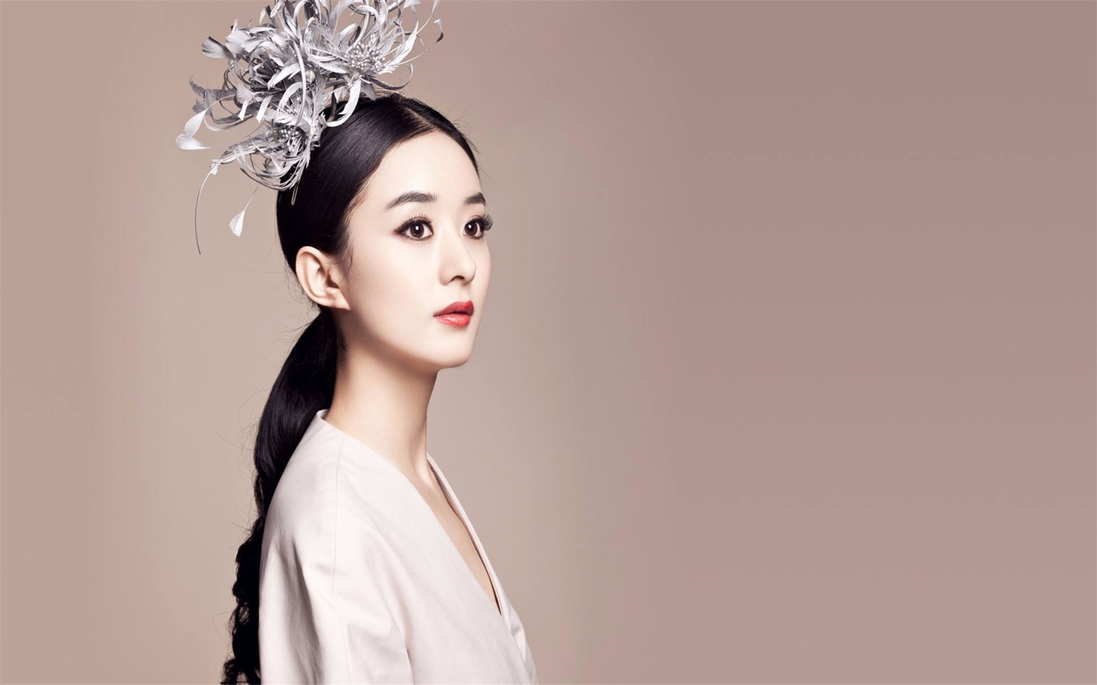 最红女明星赵丽颖唯美壁纸,倾国倾城貌若仙子