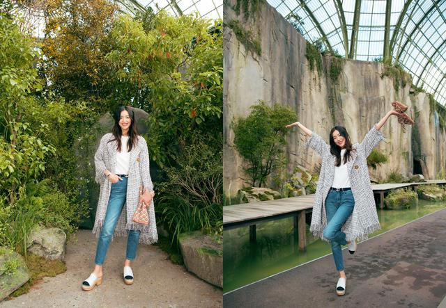 你好，这儿有一份超模刘雯的独家穿配秘籍，请注意查收！