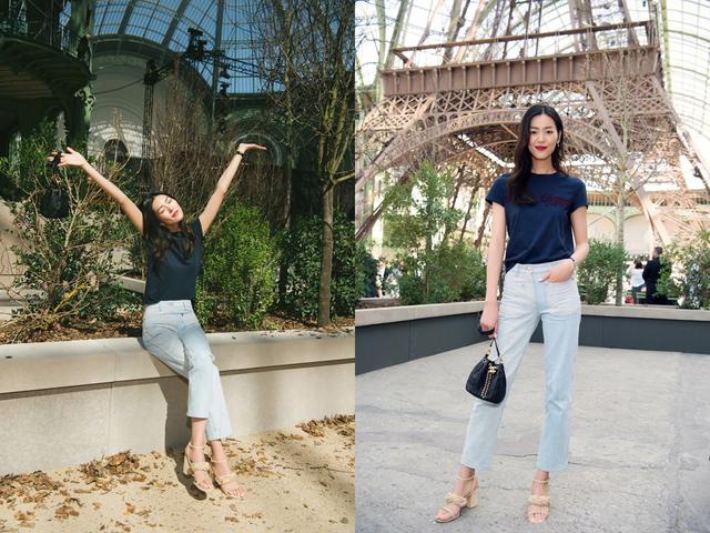 你好，这儿有一份超模刘雯的独家穿配秘籍，请注意查收！