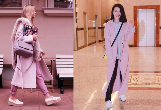 今年的呢大衣就穿暖色调，这三种流行色美到可口