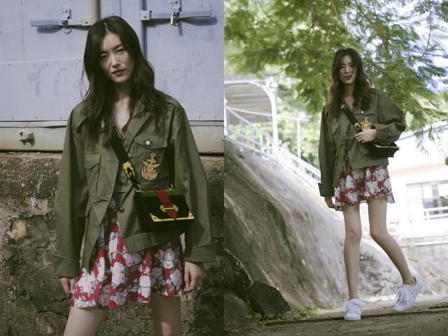 你好，这儿有一份超模刘雯的独家穿配秘籍，请注意查收！