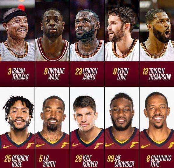 骑士首发阵容敲定!组建五小抗衡勇士,队内还有一大杀器!