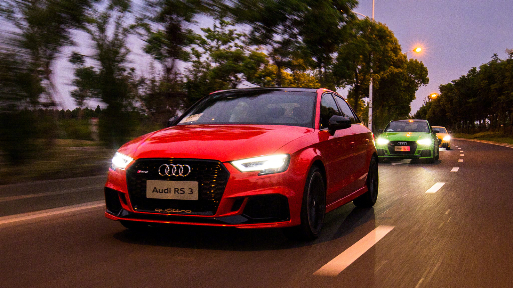 隐形的超跑试小怪兽奥迪rs3