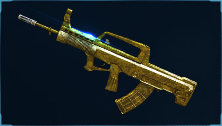 穿越火线:重做qbz系列,新涂装耀眼沙场