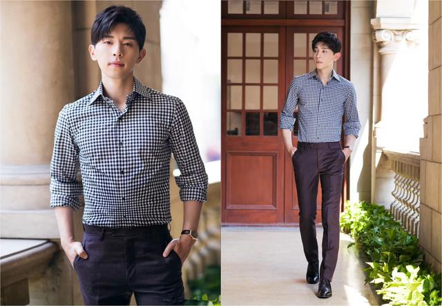 不同于潮范痞帅，邓伦的“一本正经”也能穿出最in风尚