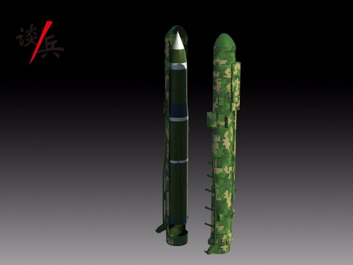 中国东风41导弹真容初露搭载10枚核弹头可打击地球任何地方