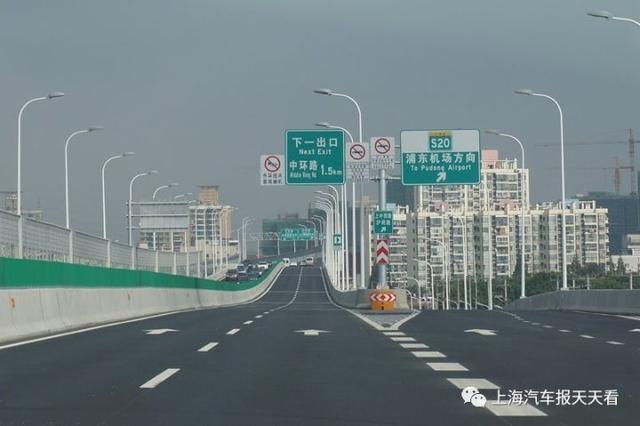 终于落成通车,早高峰实测上海虹梅高架路