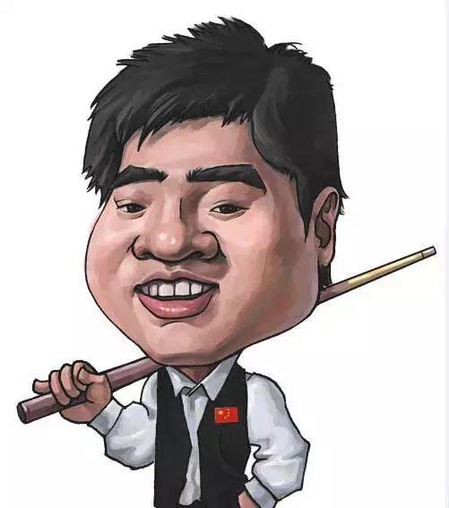 福利:16位斯诺克大师彩漫照,快选一款做头像吧!