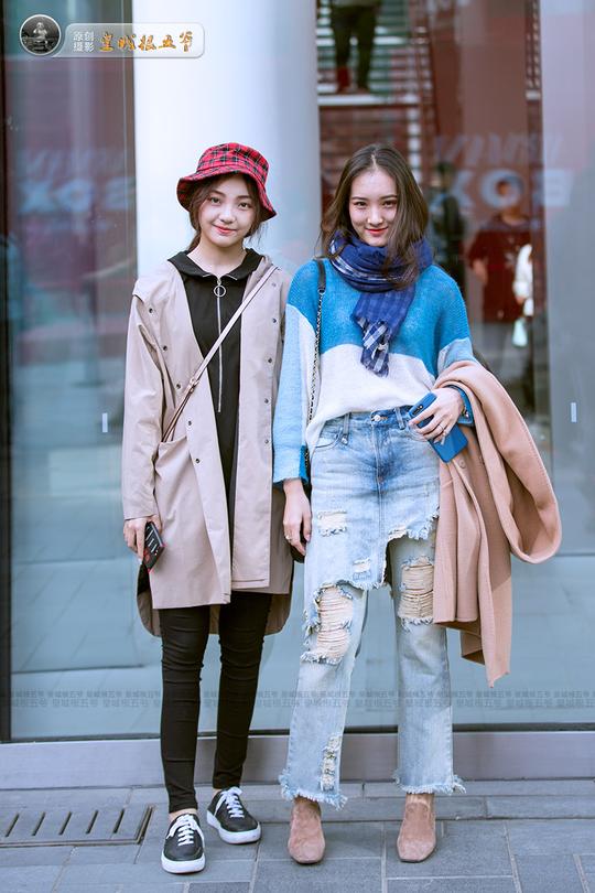 时尚街拍：潮人们穿得大胆一些不是罪 每个人都有自己的时尚之路