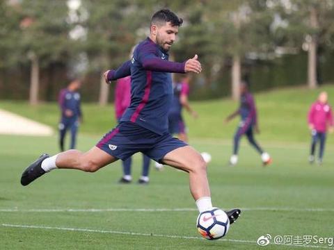 阿圭罗恢复神速下场有望复出,曼城魔鬼赛程需