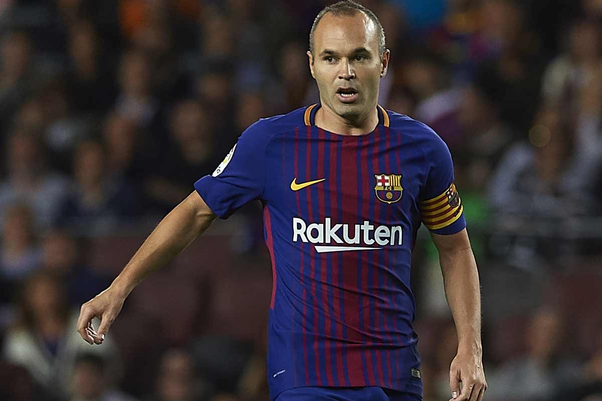 本轮巴萨客场战马竞,伊涅斯塔重返18人大名单