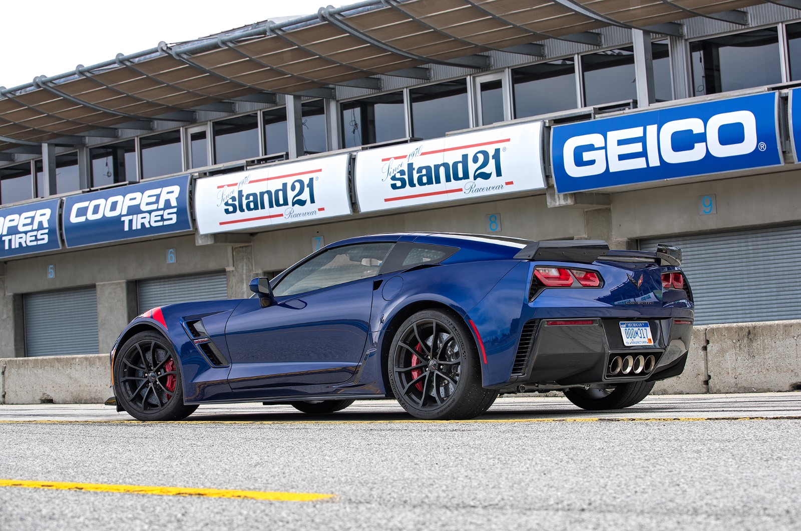 美国国宝级跑车科尔维特grandsport2017款