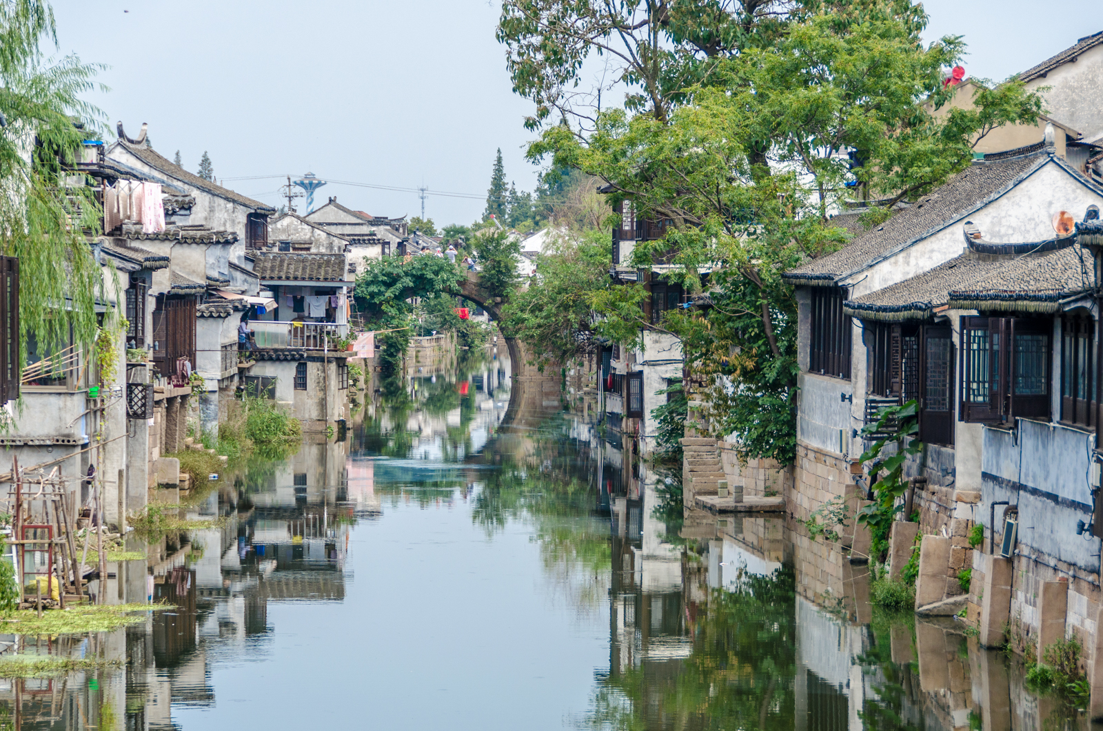 不过在距离上海和苏州都不远的江苏太仓,也有一座沙溪古镇.