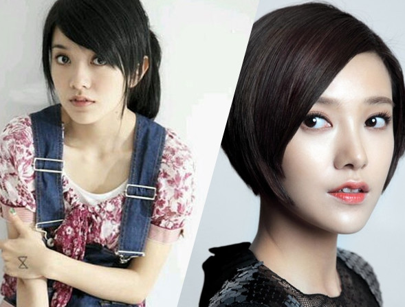 女星长发和短发对比图 孙俪李沁毛晓彤 谁反差最大?