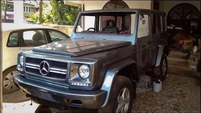 这家毫不起眼的修车店，竟把几万块的烂车改成奔驰G级！