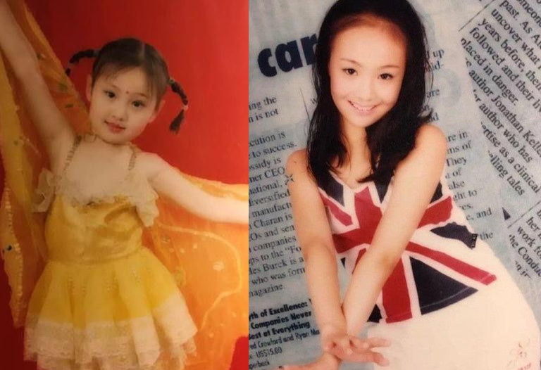 鹿晗热巴郑爽童年照曝光这一位真没认出来是谁