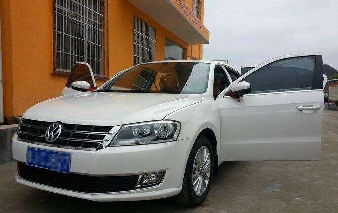 4万公里老朗逸, 车主最满意就是车标!-新浪汽车