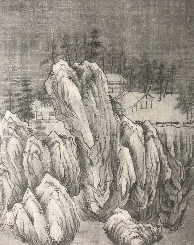 徐累:画家的石头记丨私享董其昌山水可见董其昌非常懂得在"赏石"中取