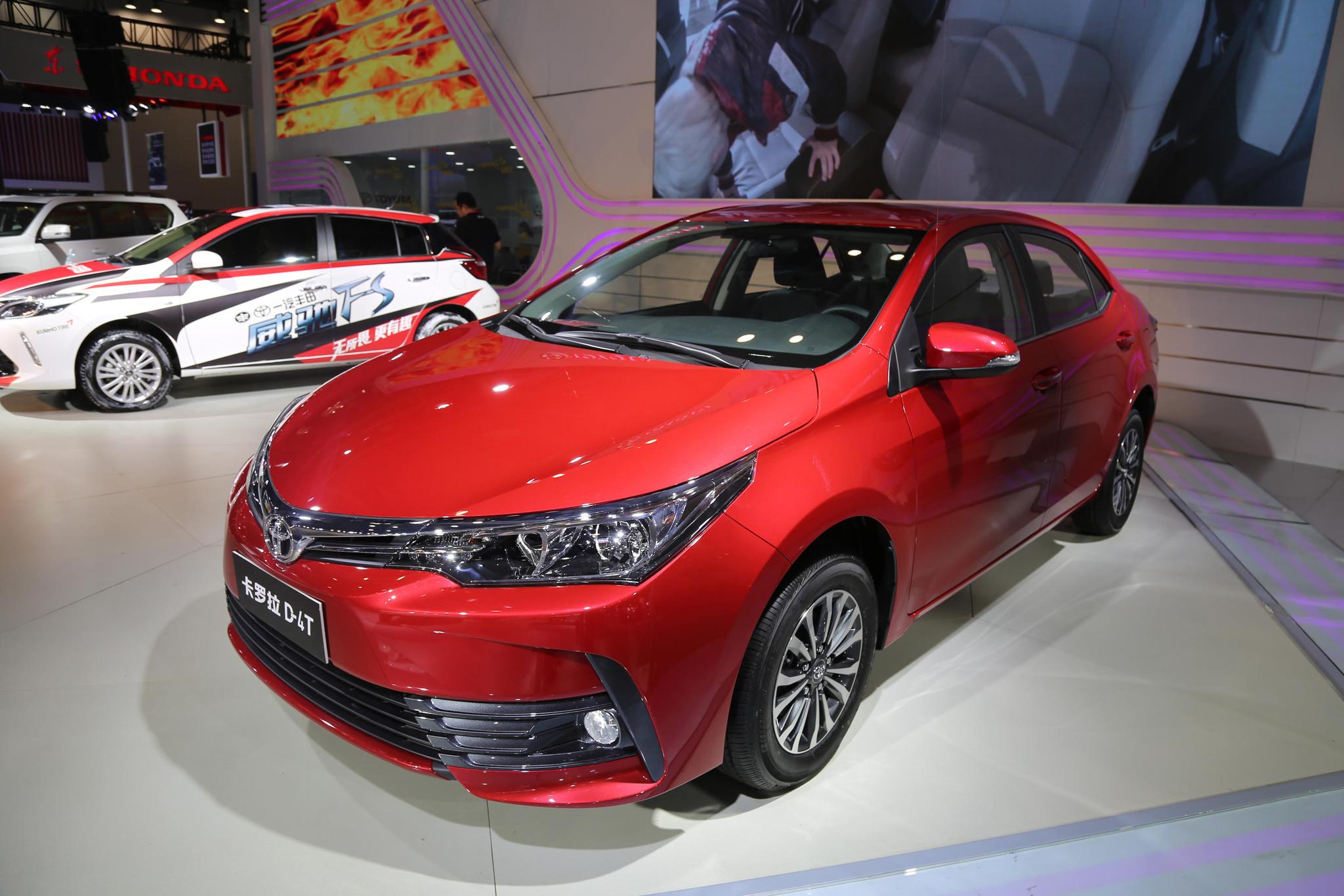 丰田卡罗拉d-4t,最畅销世界级神车,车展实拍!