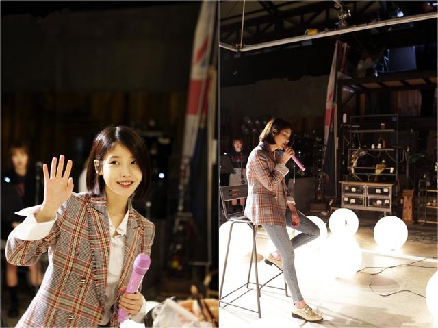 IU李知恩小姐姐的减龄穿搭真耐看，我可以穿上它跟你回家吗？