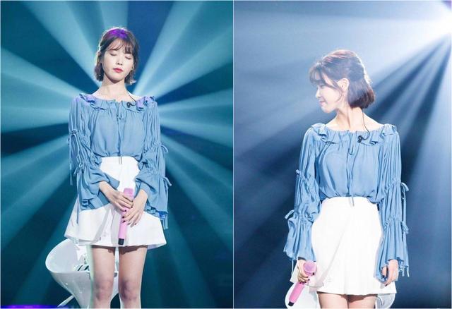 IU李知恩小姐姐的减龄穿搭真耐看，我可以穿上它跟你回家吗？