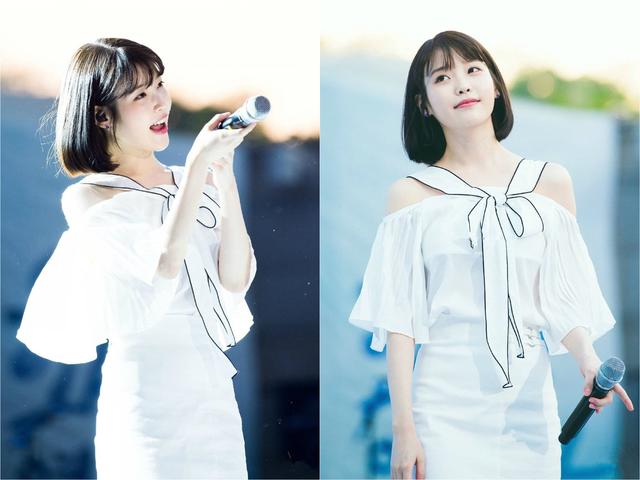 IU李知恩小姐姐的减龄穿搭真耐看，我可以穿上它跟你回家吗？