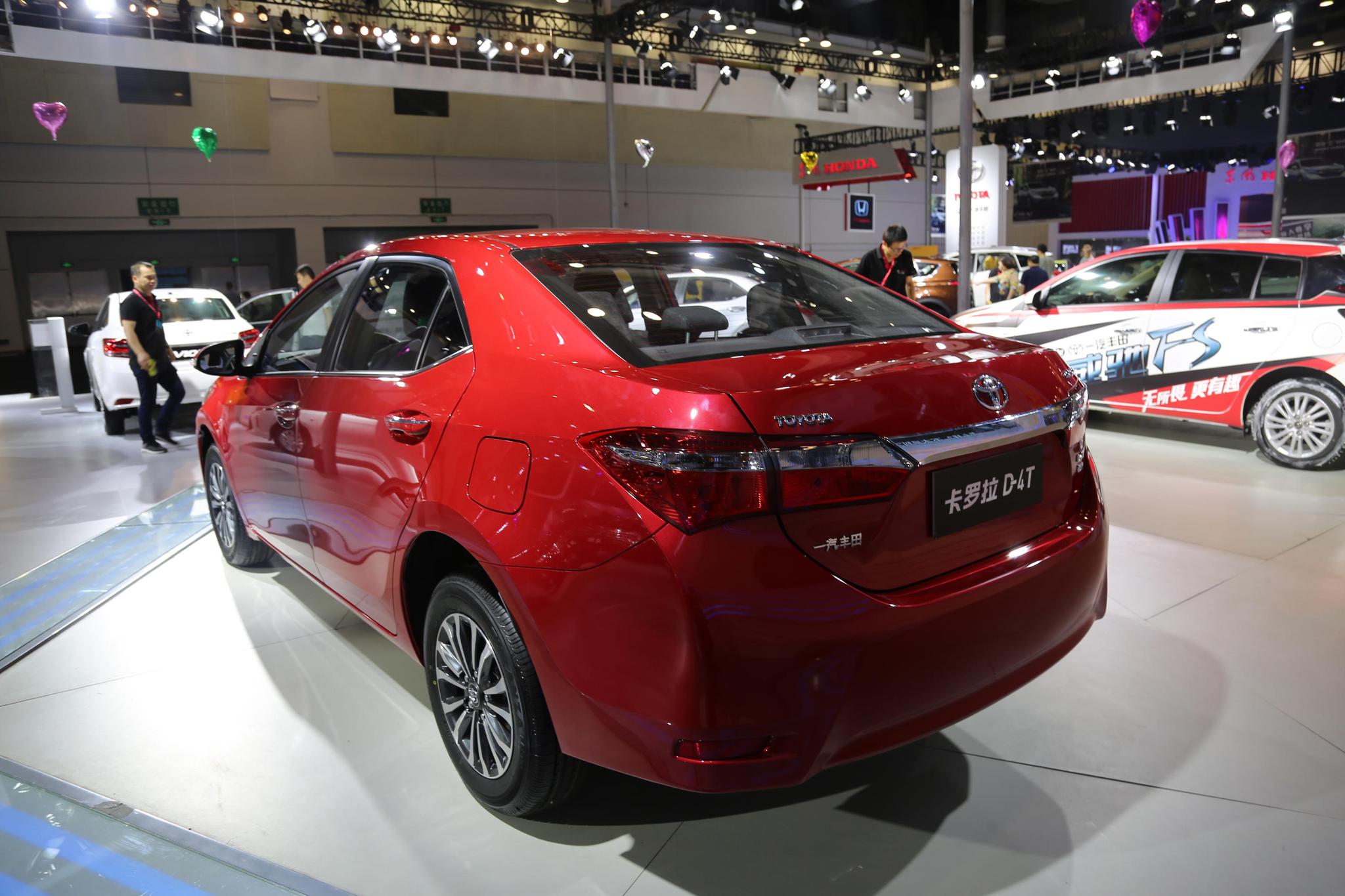 丰田卡罗拉d-4t,最畅销世界级神车,车展实拍!