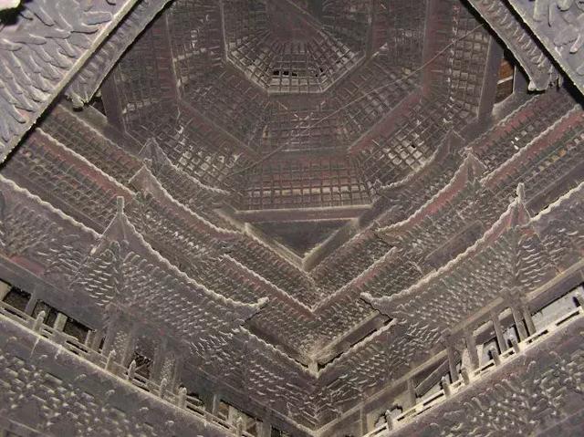 西安有座明代公输堂,令人眩晕的600年前全木拼接的天宫楼阁