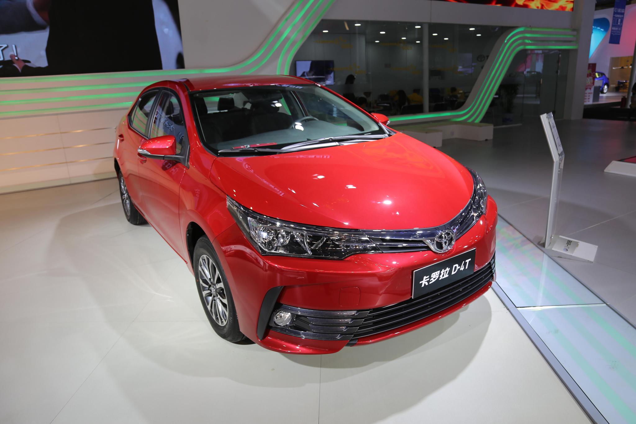 丰田卡罗拉d-4t,最畅销世界级神车,车展实拍!