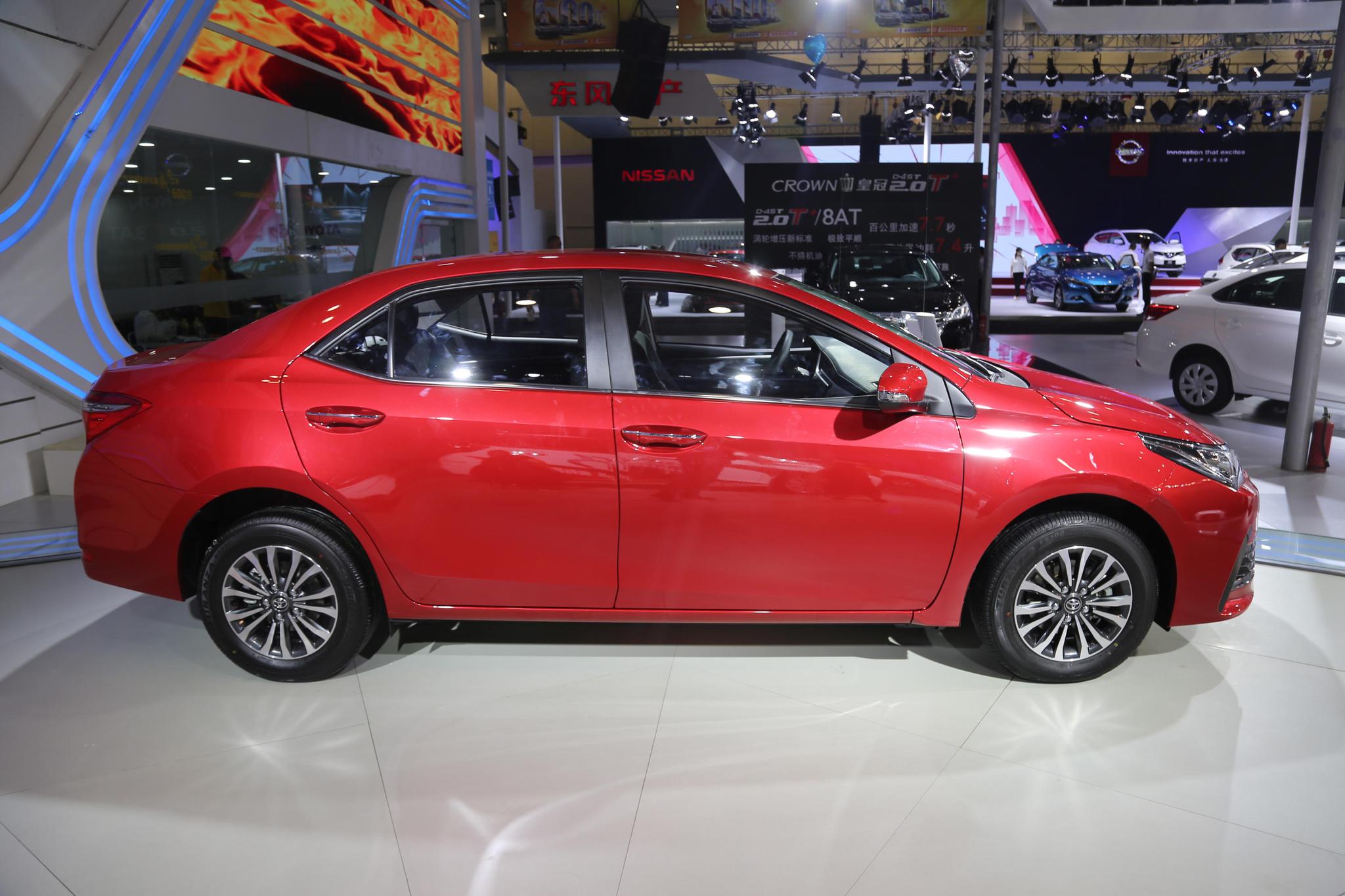 丰田卡罗拉d-4t,最畅销世界级神车,车展实拍!